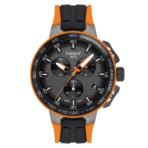 Tissot T-Race Cycling Chronograph Stainless Steel / Orange